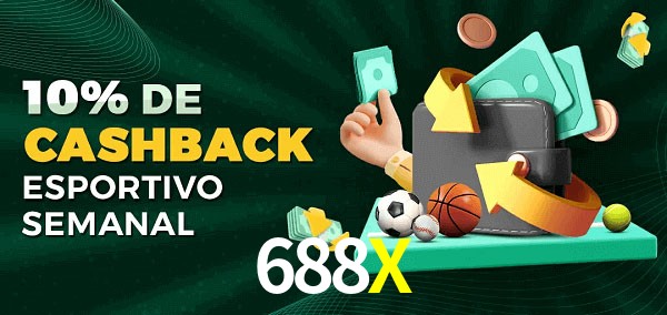 10% de bônus de cashback na 688X